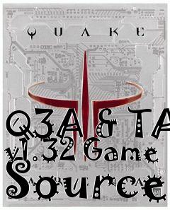 Box art for Q3A & TA v1.32 Game Source