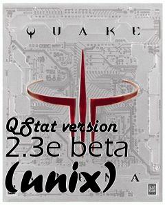 Box art for QStat version 2.3e beta (unix)