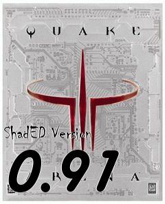 Box art for ShadED Version 0.91