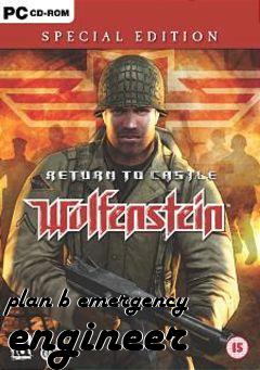 Box art for plan b emergency engineer