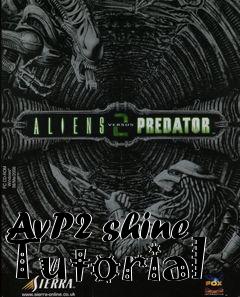 Box art for AvP2 shine Tutorial