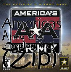 Box art for Americas Army 2.5 Deploy (1.1) (Zip)