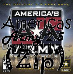 Box art for Americas Army 2.5 Deploy (1.1) (Zip)