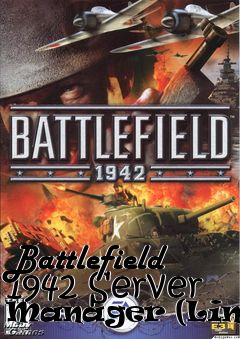 Box art for Battlefield 1942 Server Manager (Linux)