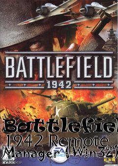Box art for Battlefield 1942 Remote Manager (Win32)