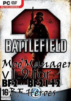 Box art for ModManager v1.9 for BF2 - BF2142 - BF Heroes