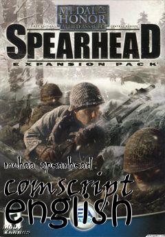 Box art for mohaa spearhead comscript english