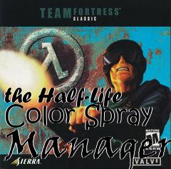 Box art for the Half-Life Color Spray Manager