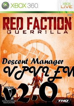 Box art for Descent Manager VPVIEW32 v2.0