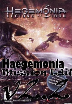 Box art for Haegemonia Mission Editor v2.2