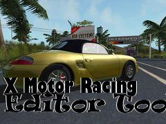 Box art for X Motor Racing Editor Tools