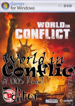 Box art for World in Conflict v1.005 Level Editor