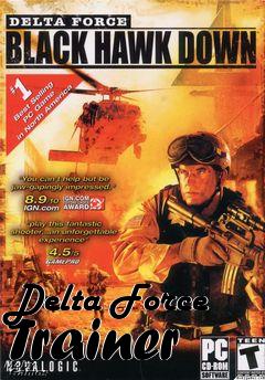 Box art for Delta Force Trainer