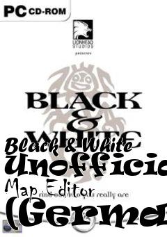 Box art for Black & White Unofficial Map Editor (German)