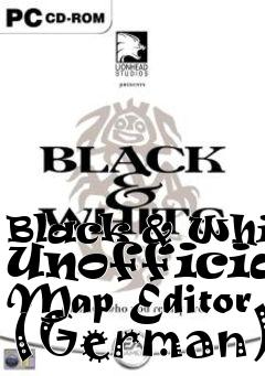 Box art for Black & White Unofficial Map Editor (German)