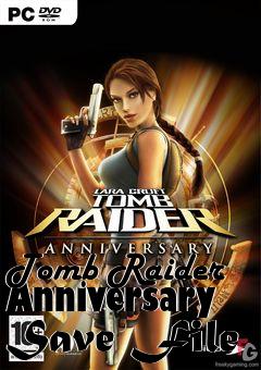 Box art for Tomb Raider Anniversary Save File