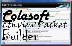 Box art for Colasoft Ethview Packet Builder