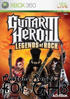 Box art for Custom Songs for GH3