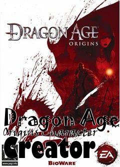 Box art for Dragon Age Origins Character Creator
