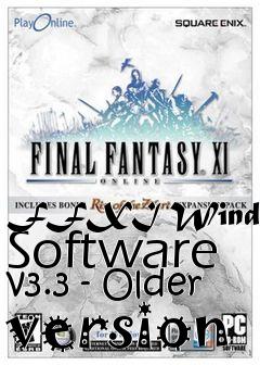 Box art for FFXI Windower Software v3.3 - Older version