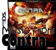 Box art for Music from Contra