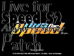 Box art for Live for Speed S2 Alpha Y Server Patch