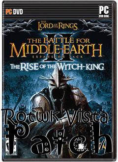 Box art for Rotwk Vista Patch