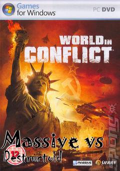 Box art for Massive vs Destructoid