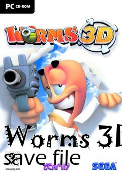 Box art for Worms 3D save file