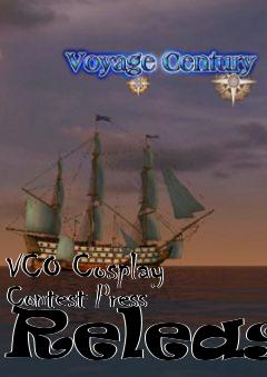 Box art for VCO Cosplay Contest Press Release