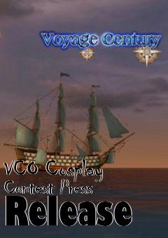 Box art for VCO Cosplay Contest Press Release