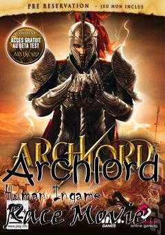 Box art for Archlord Human Ingame Race Movie