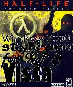 Box art for Windows 2000 style accel for XP & Vista