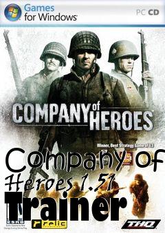 Box art for Company of Heroes 1.51 Trainer