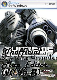 Box art for Unofficial Supreme Cmander Map Editor (v0.45 B)