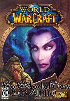 Box art for WoWModelViewer (0.5.03 Alpha)
