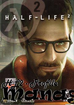 Box art for HL2 - Profile Manager