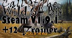 Box art for The
Hunter: Call Of The Wild 64 Bit Steam V1.9.1 +12 Trainer