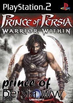 Box art for prince of persia ww