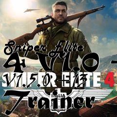 Box art for Sniper
Elite 4 V1.0 - V1.5.0 +13 Trainer