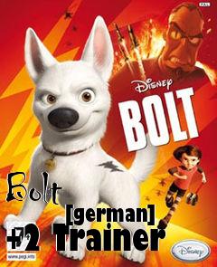 Box art for Bolt
            [german] +2 Trainer