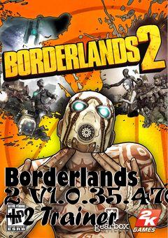 Box art for Borderlands
2 V1.0.35.4705 +2 Trainer