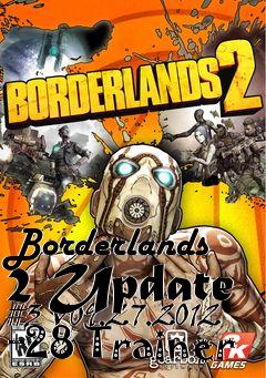 Box art for Borderlands
2 Update #3 V09.27.2012 +28 Trainer