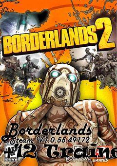 Box art for Borderlands
2 Steam V1.0.55.49172 +12 Trainer