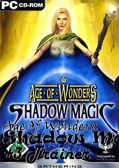 Box art for Age
Of Wonders: Shadow Magic +3 Trainer