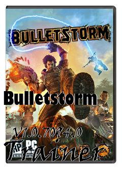 Box art for Bulletstorm
            V1.0.7094.0 Trainer