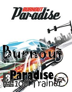 Box art for Burnout
            Paradise V1.100 Trainer