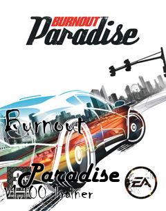 Box art for Burnout
            Paradise V1.100 Trainer