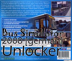 Box art for Bus
Simulator 2008 [german] Unlocker