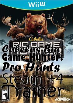 Box art for Cabelas
Big Game Hunter: Pro Hunts Steam +4 Trainer